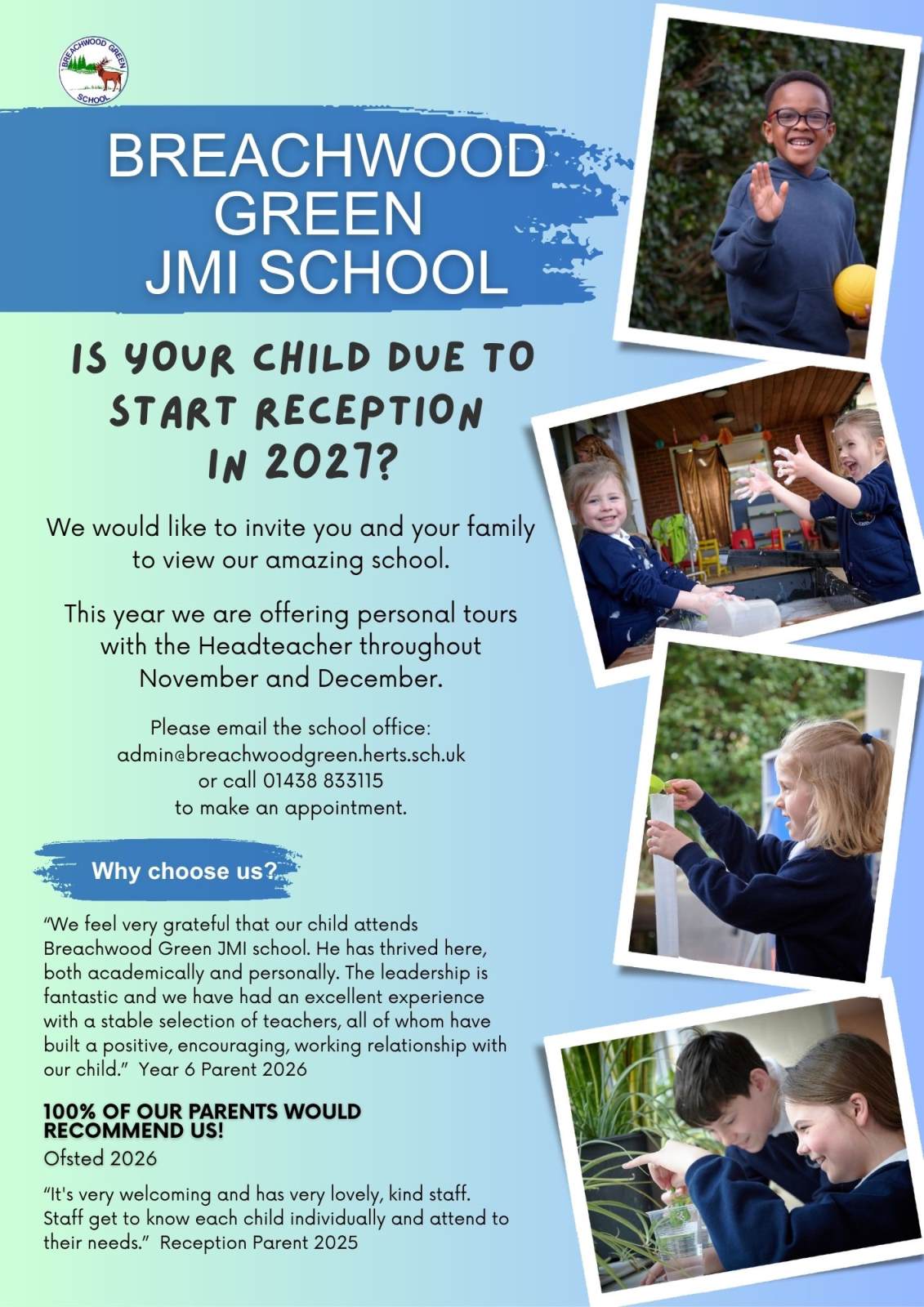 New Pupil Leaflet